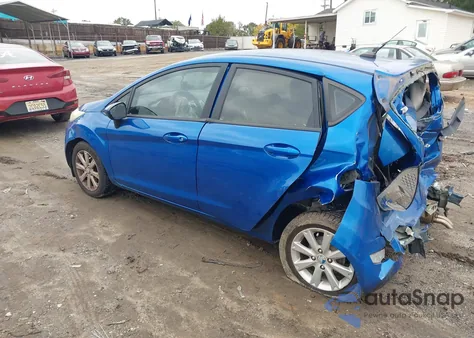 2011 Ford Fiesta Se z USA, uszkodzony, nr VIN 3FADP4EJ3BM225363